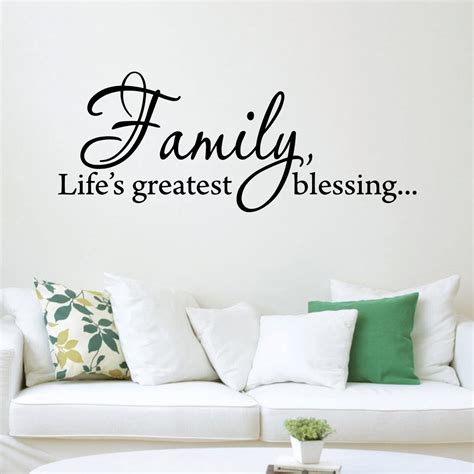 wall sayings about family